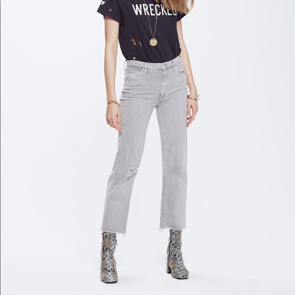Mother Denim Maverick Fray Jeans